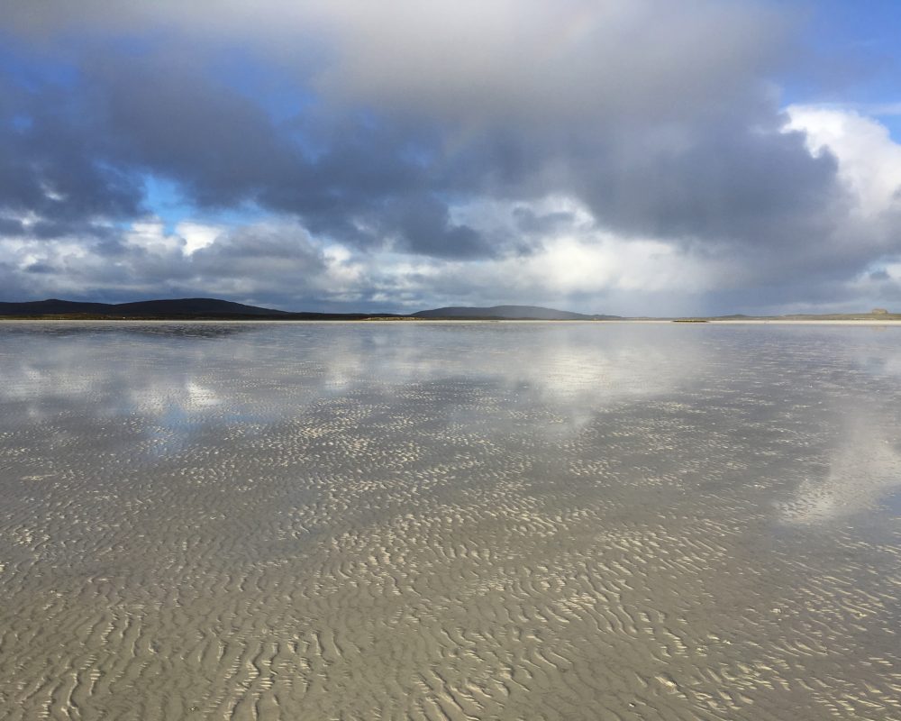 reflections on the Vallay Strand