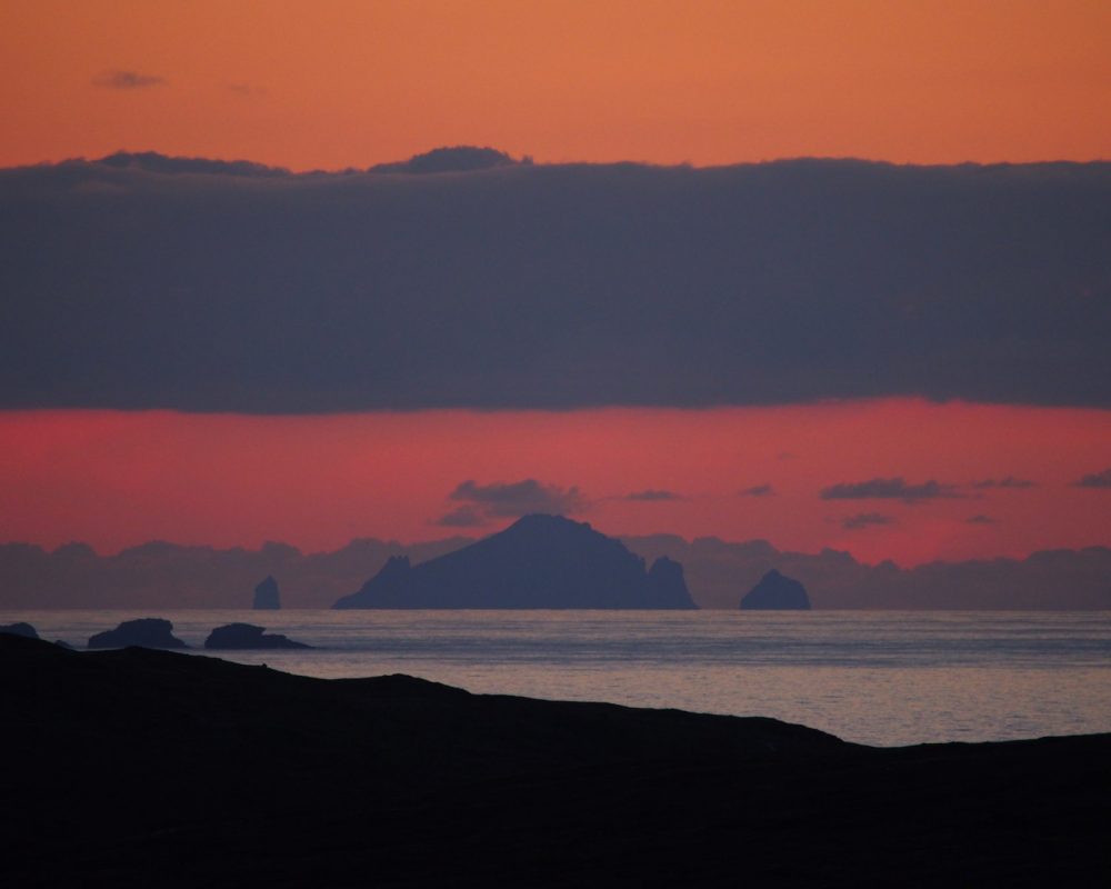 Sunset over st kilda