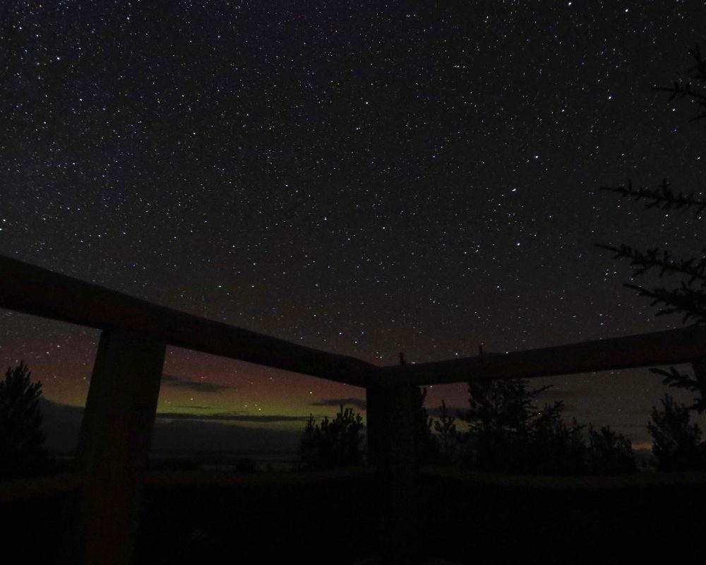 Norther Lights from your balcony